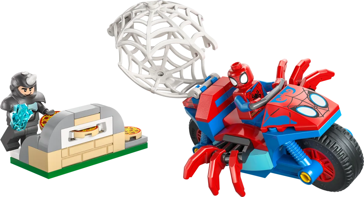 LEGO 11206-1 Spidey on his Motorcycle vs. Rhino