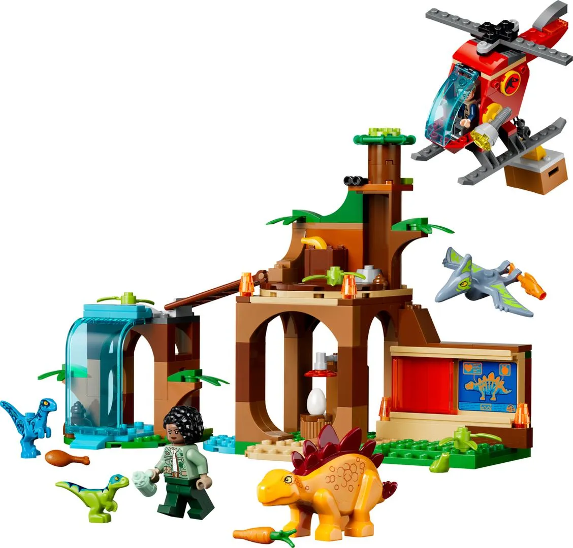 LEGO 77981-1 Velociraptor, Stegosaurus & Pteranodon Rescue