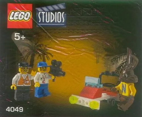 LEGO 4049-1 Nesquik Promotional Set: Quicky the Bunny, Director, Cameraman and Car