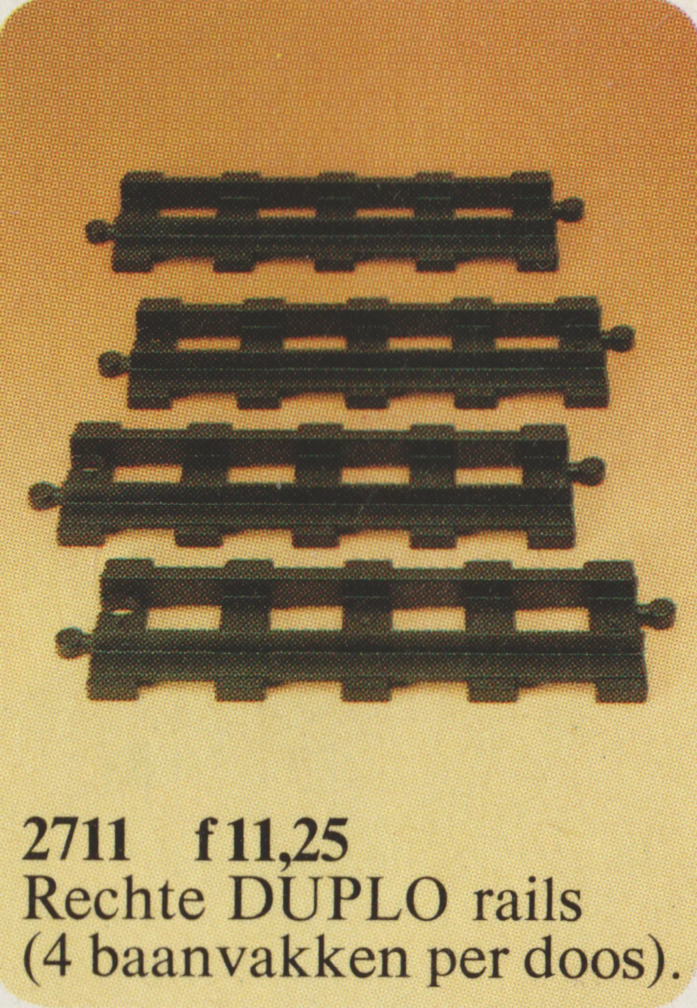 LEGO 2711-1 Straight Rails