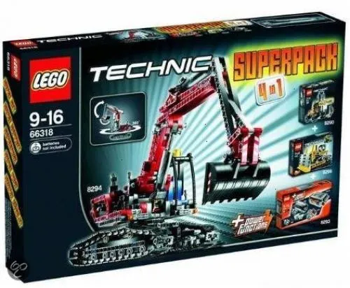 LEGO 66318-1 Technic Super Pack 4 in 1