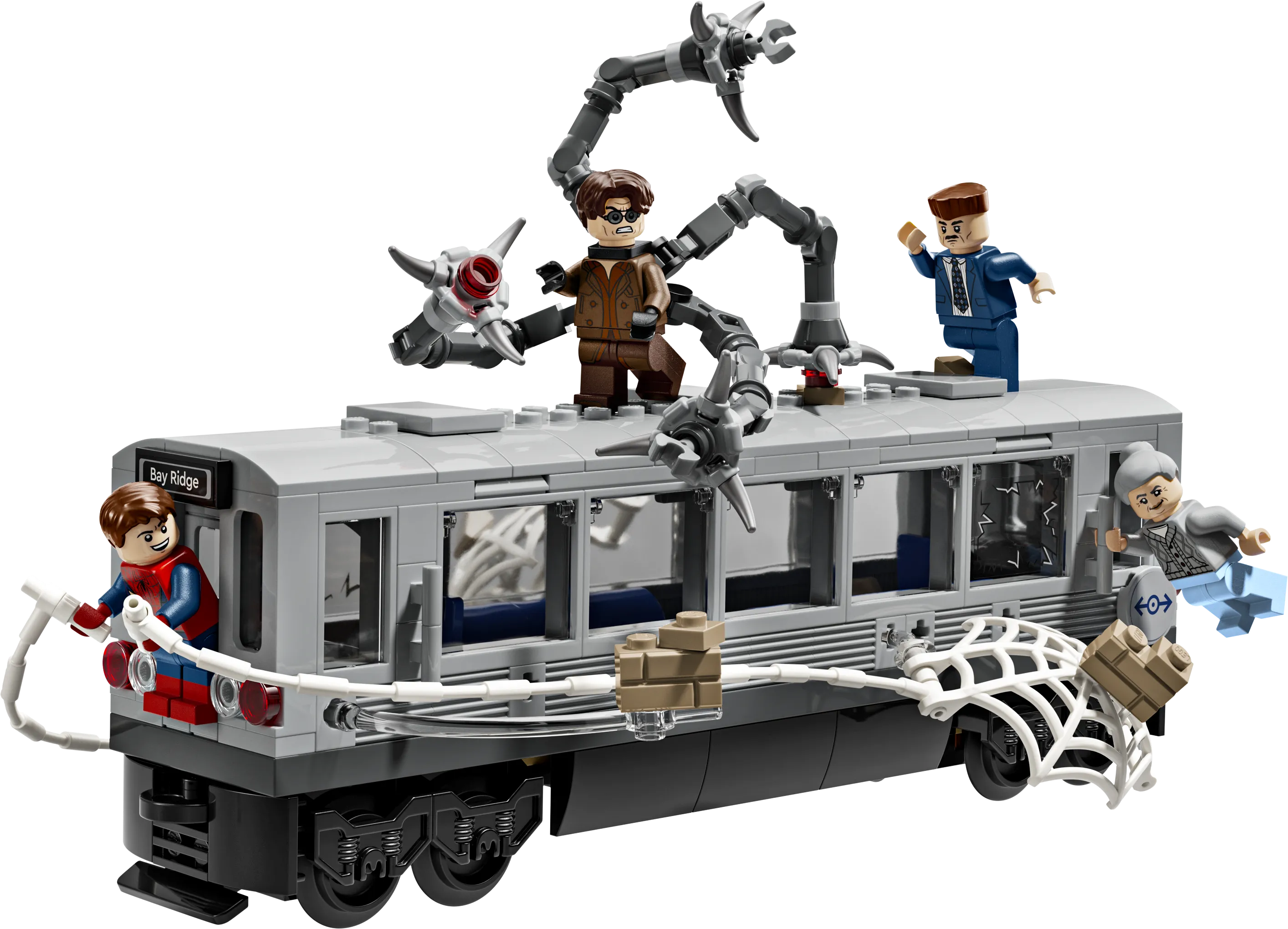 LEGO 76321-1 Spider-Man vs. Doc Ock Subway Train Scene