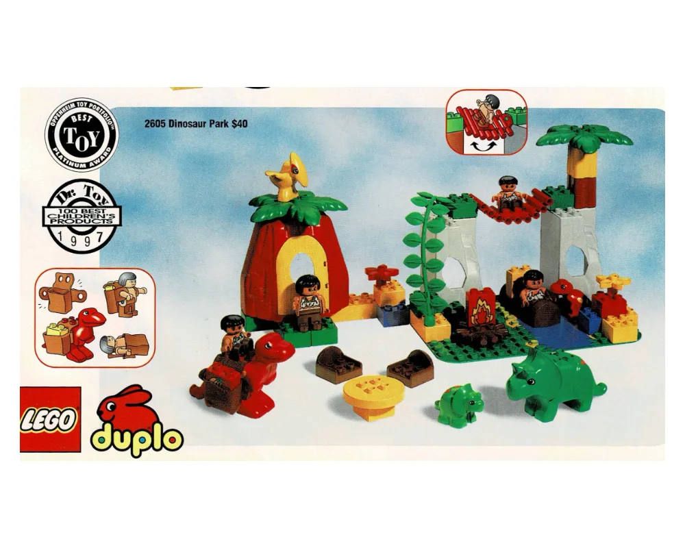 LEGO 2605-1 Dinosaur Park