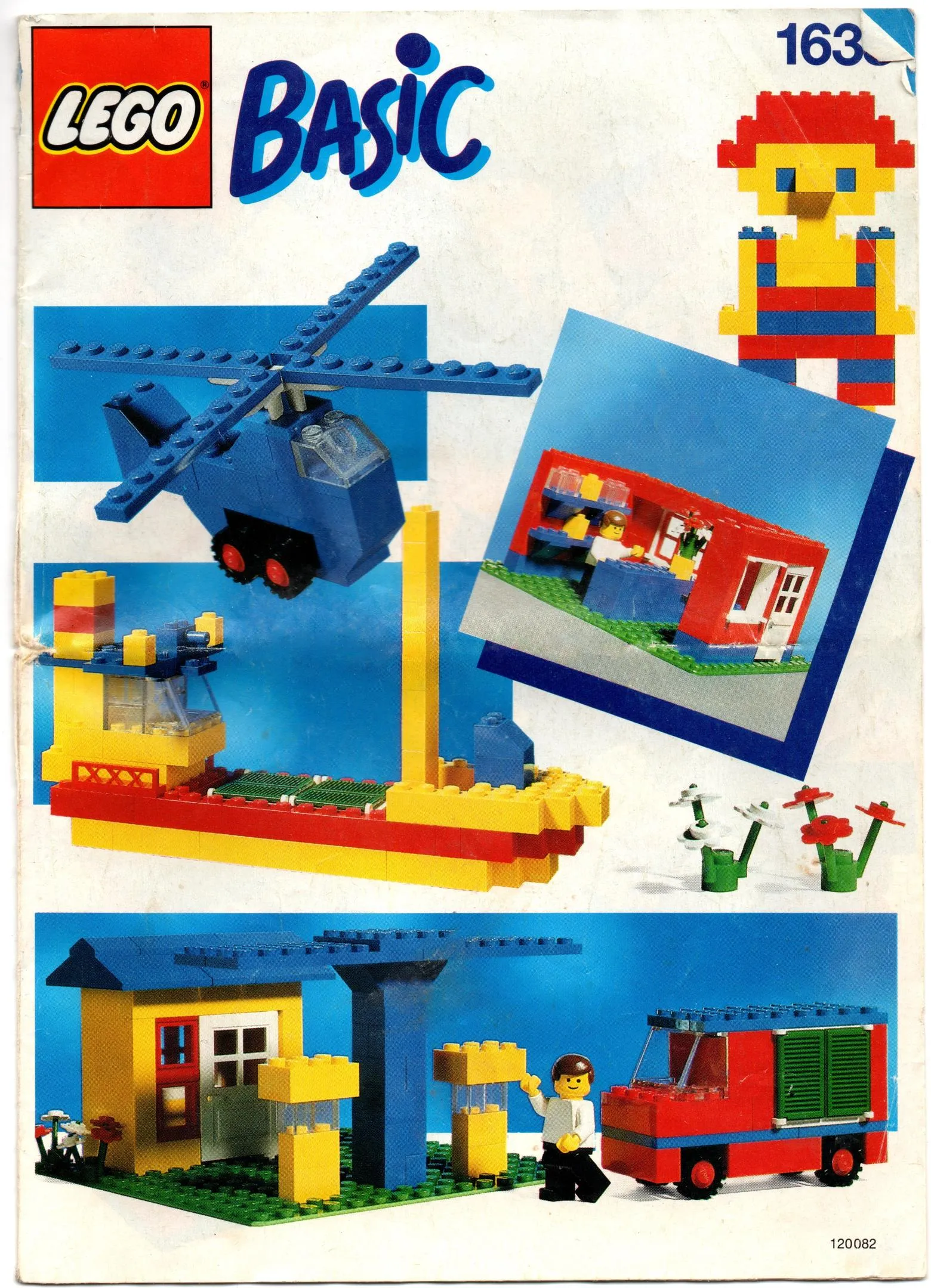 LEGO 1638-1 Blue Bucket