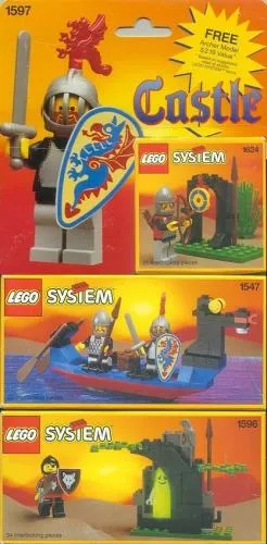 LEGO 1597-1 Castle 3-Pack