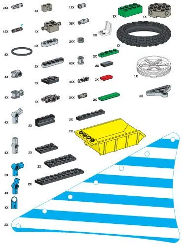 LEGO 970678-1 Special Elements for eLAB Renewable Energy Set