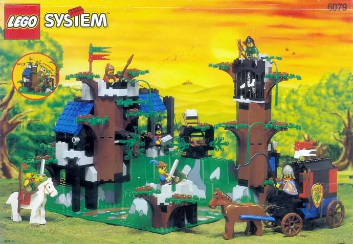 LEGO 6079-1 Dark Forest Fortress