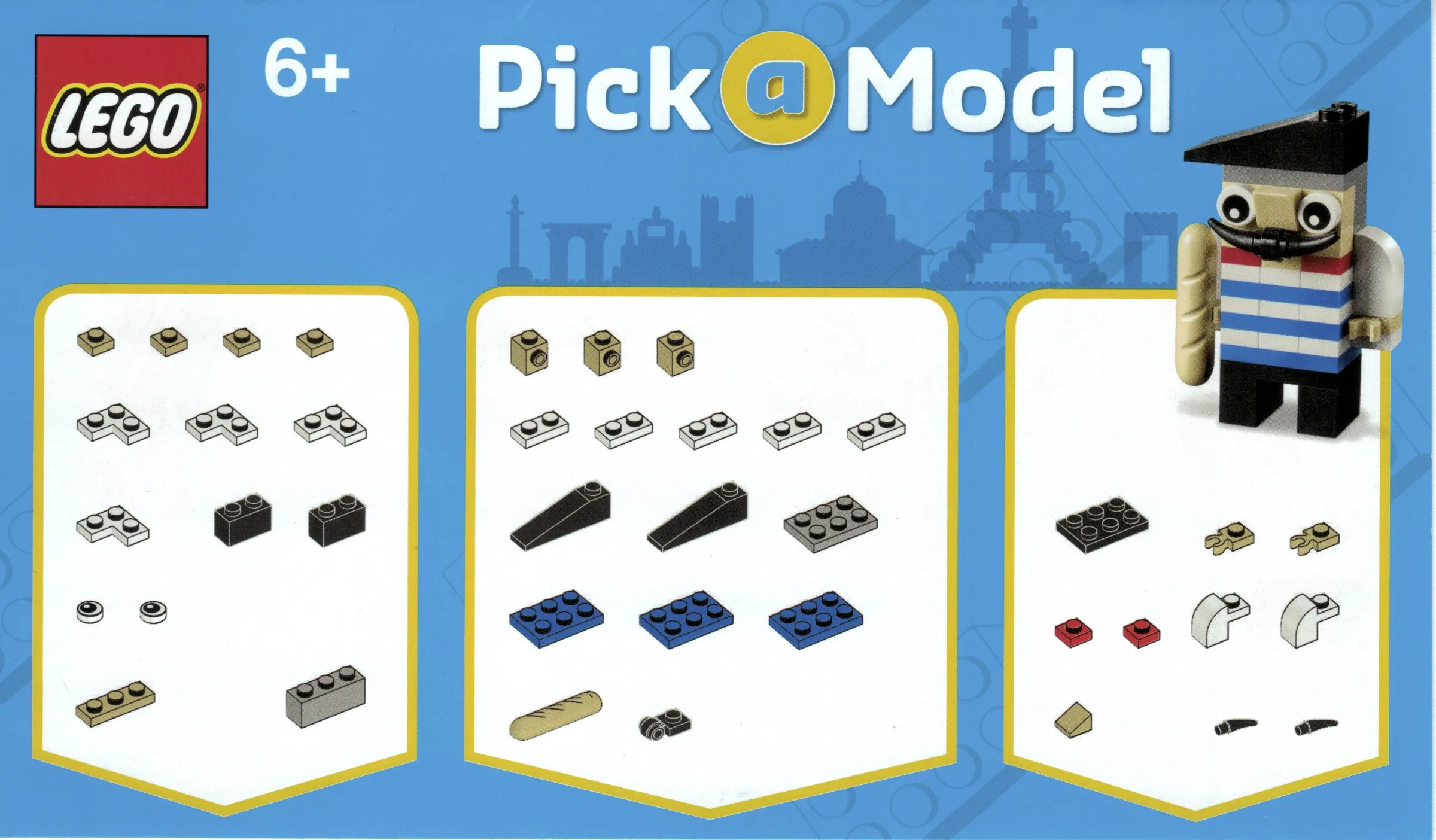 LEGO 3850065-1 Parisian Guy
