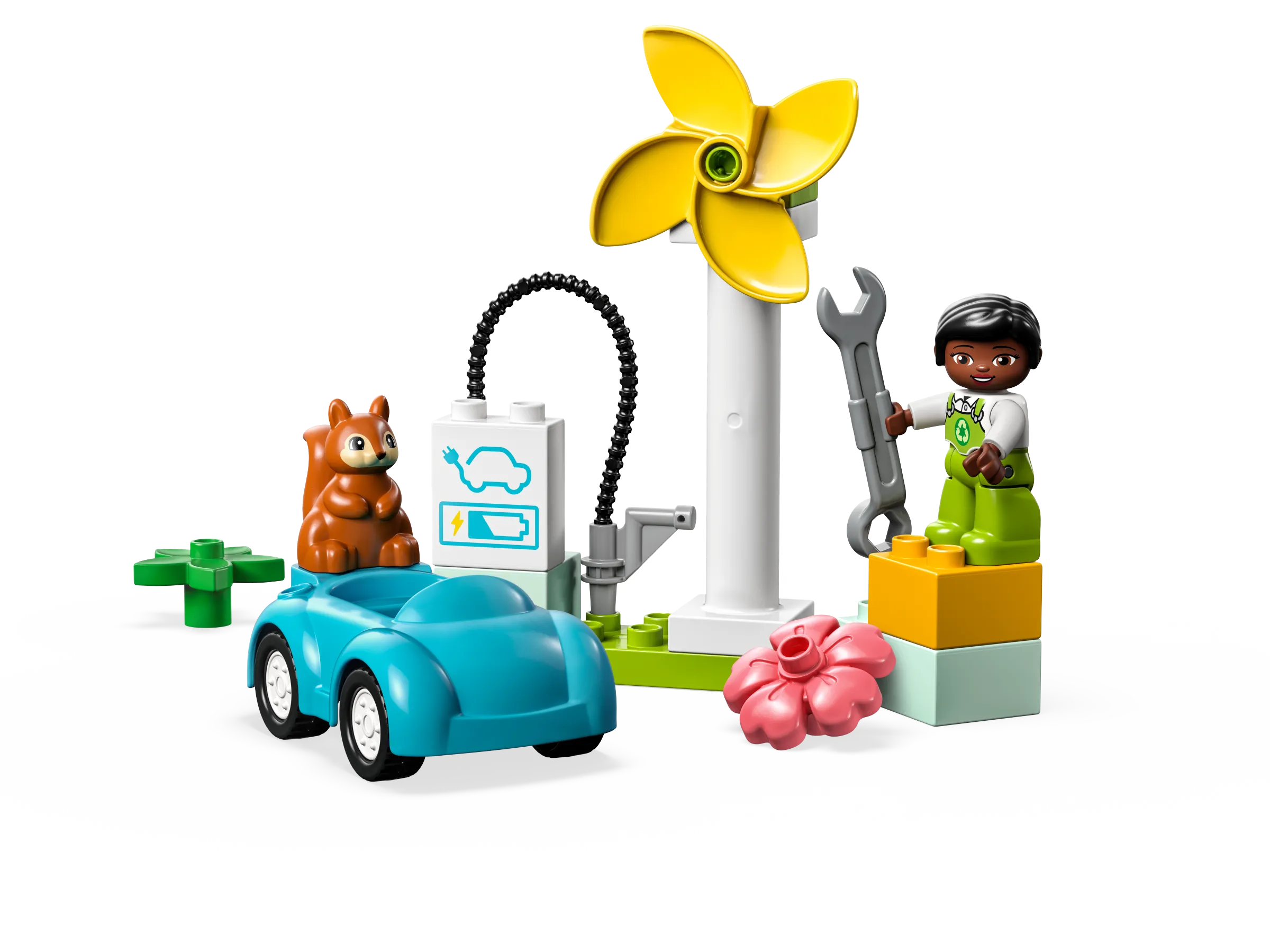 LEGO 10985-1 Wind Turbine and Electric Car