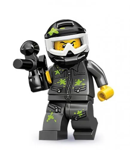 LEGO 71001-9 Paintball Player