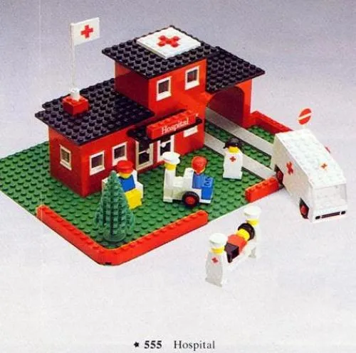 LEGO 555-1 Hospital