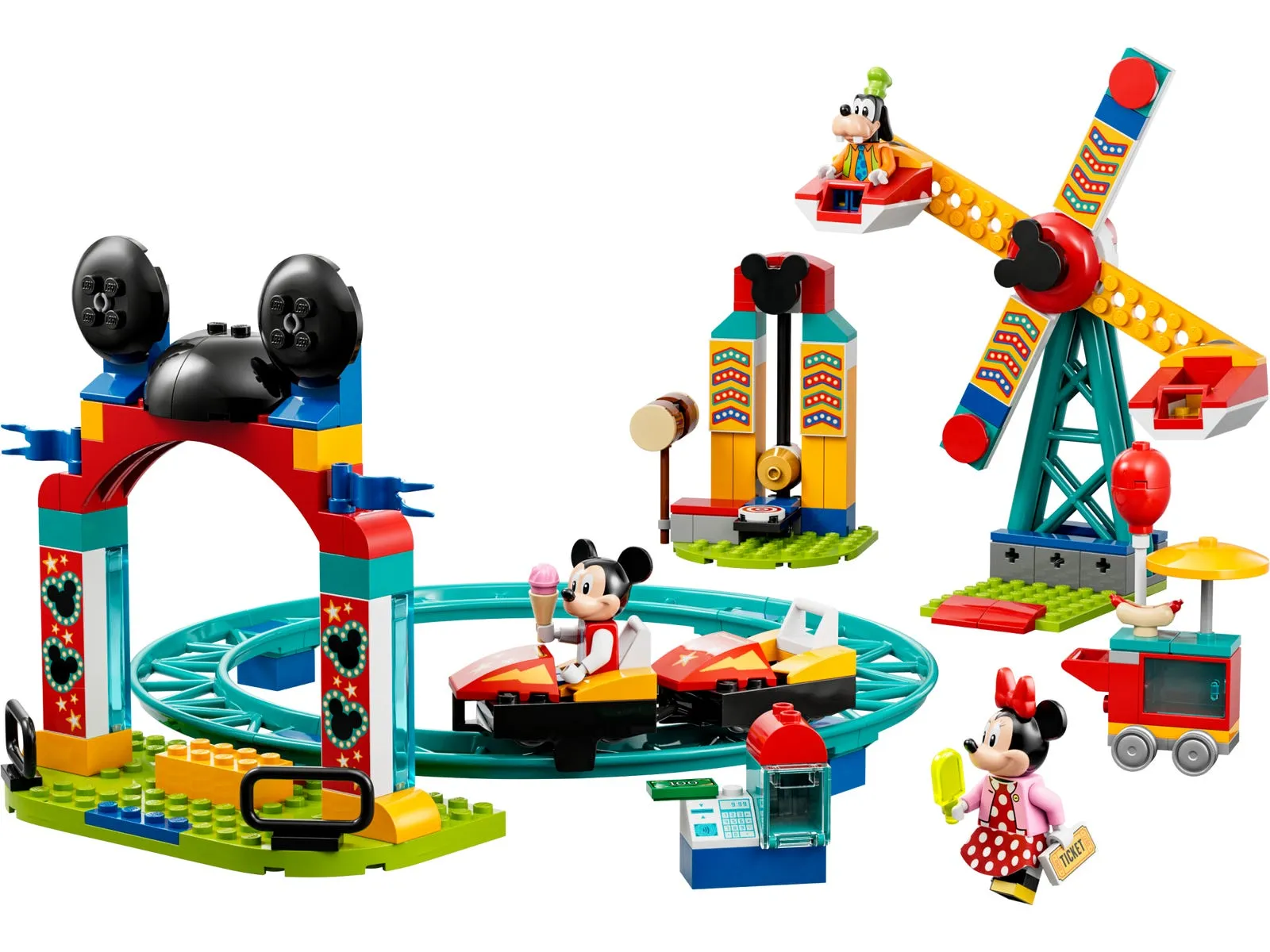 LEGO 10778-1 Mickey, Minnie and Goofy's Fairground Fun