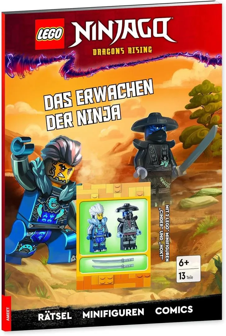 LEGO 9783960808930-1 Ninjago: Dragons Rising: Das Erwachen der Ninja