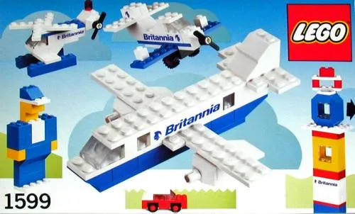 LEGO 1599-1 Britannia Airways