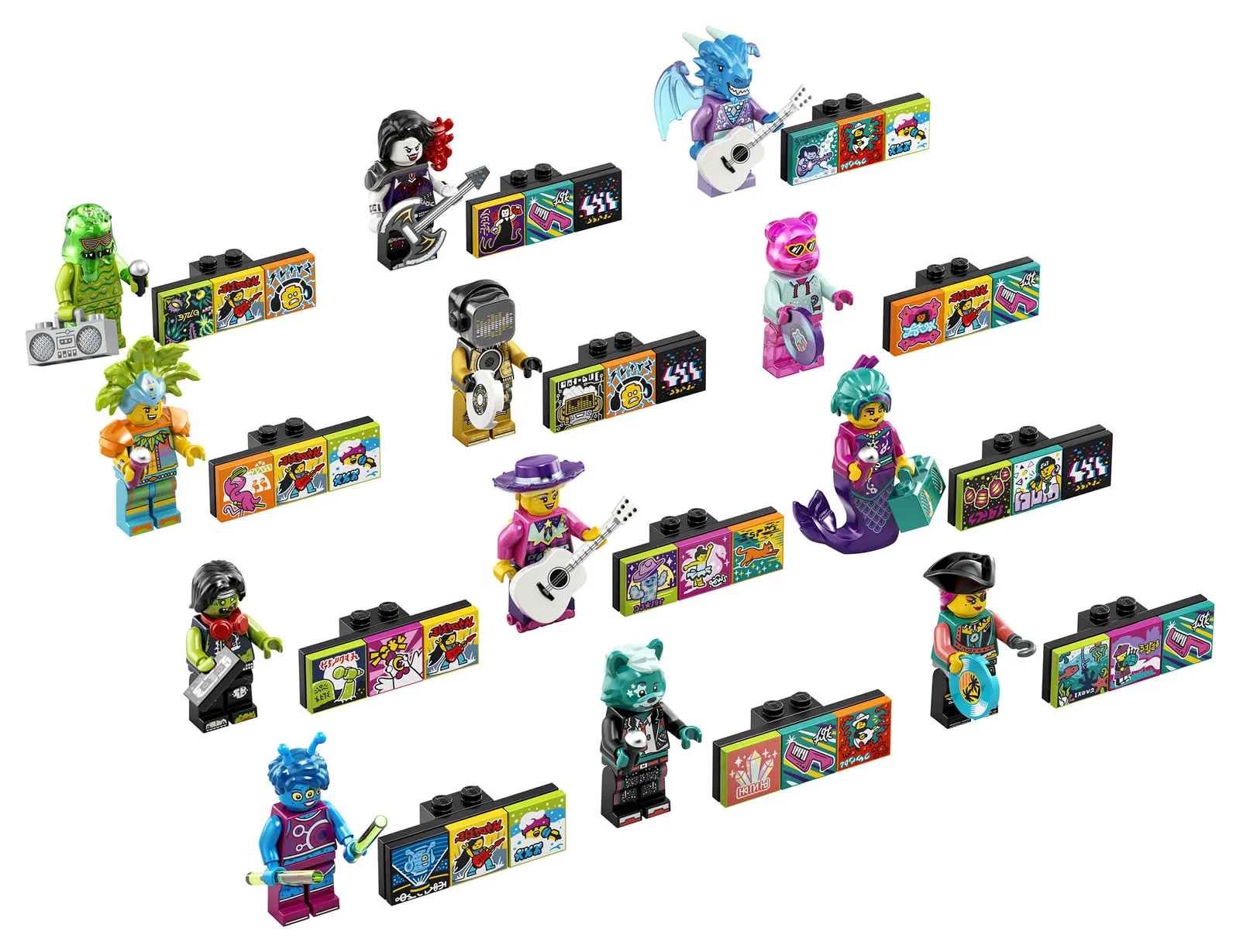 LEGO 43108-13 Bandmates  Series 2 - Complete