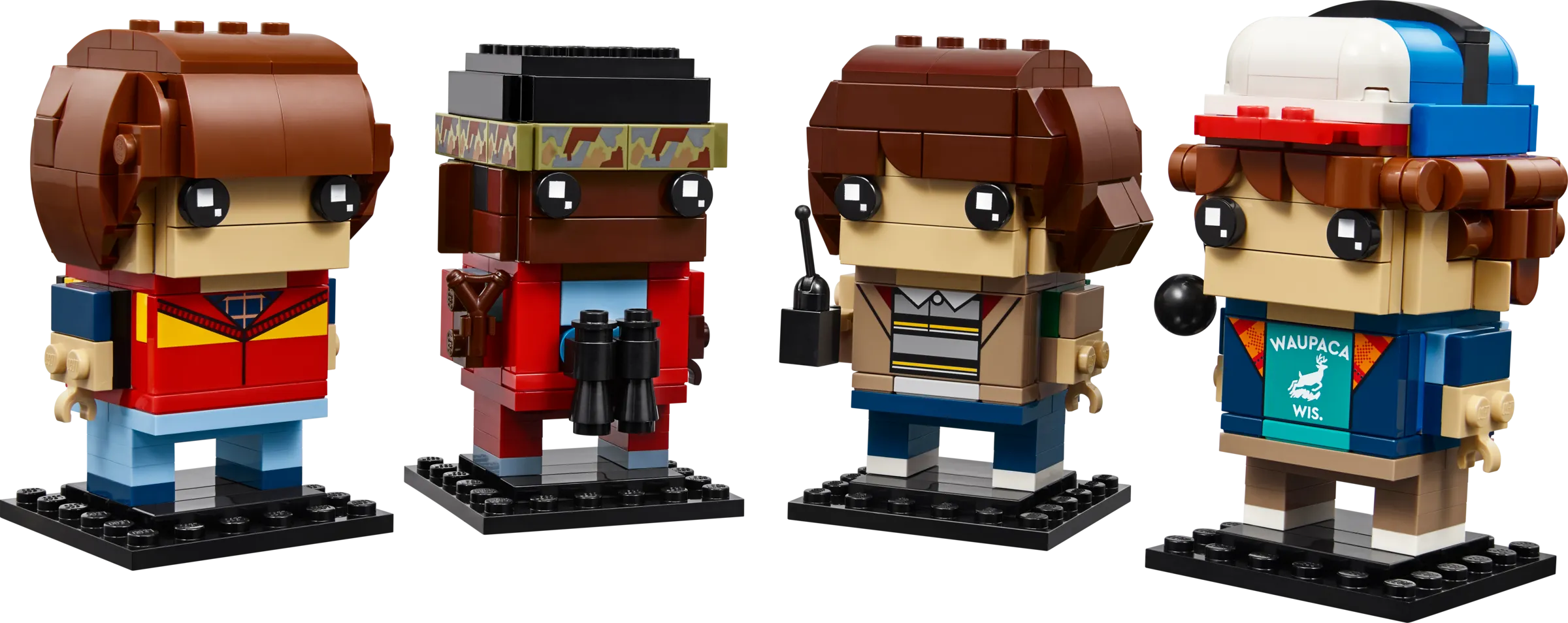LEGO 40801-1 Mike, Dustin, Lucas and Will Figures
