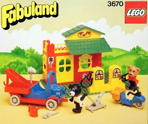 LEGO 3670-1 Service Station