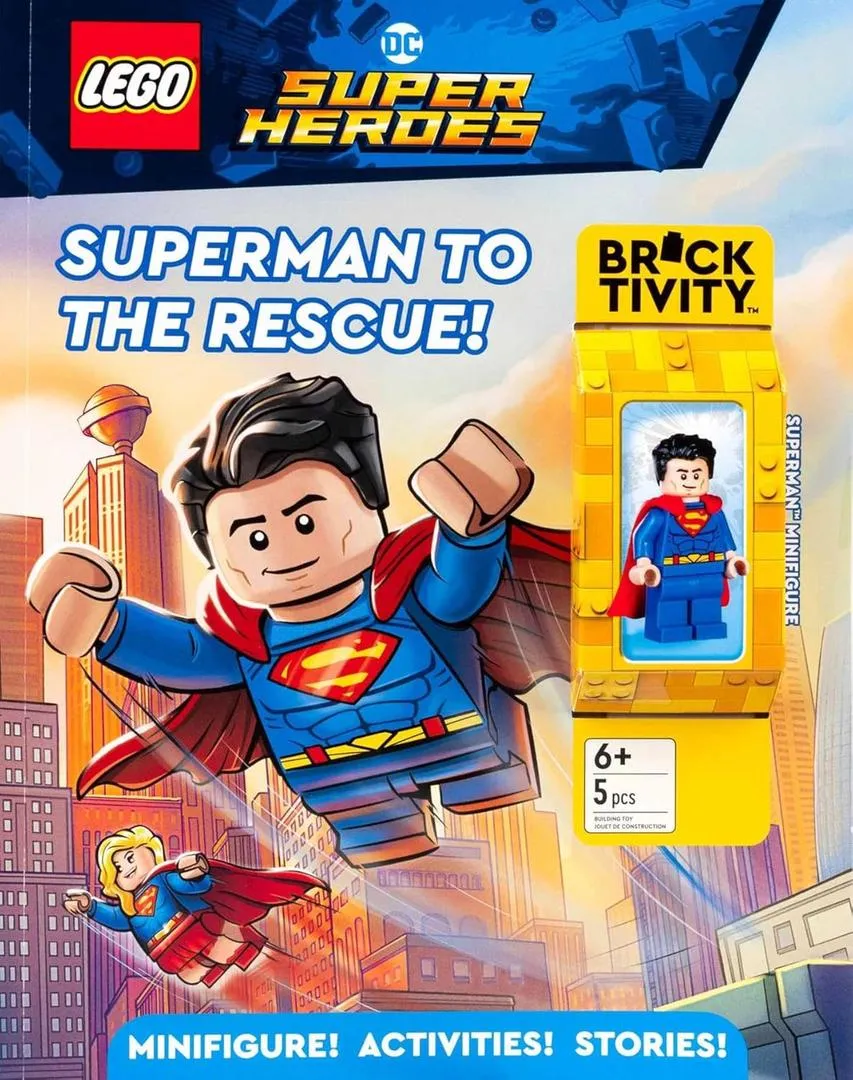 LEGO 9781837250936-1 DC Comics Super Heroes: Superman to the Rescue
