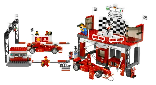 LEGO 8672-1 Ferrari Finish Line