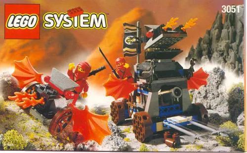 LEGO 3051-1 Blaze Attack