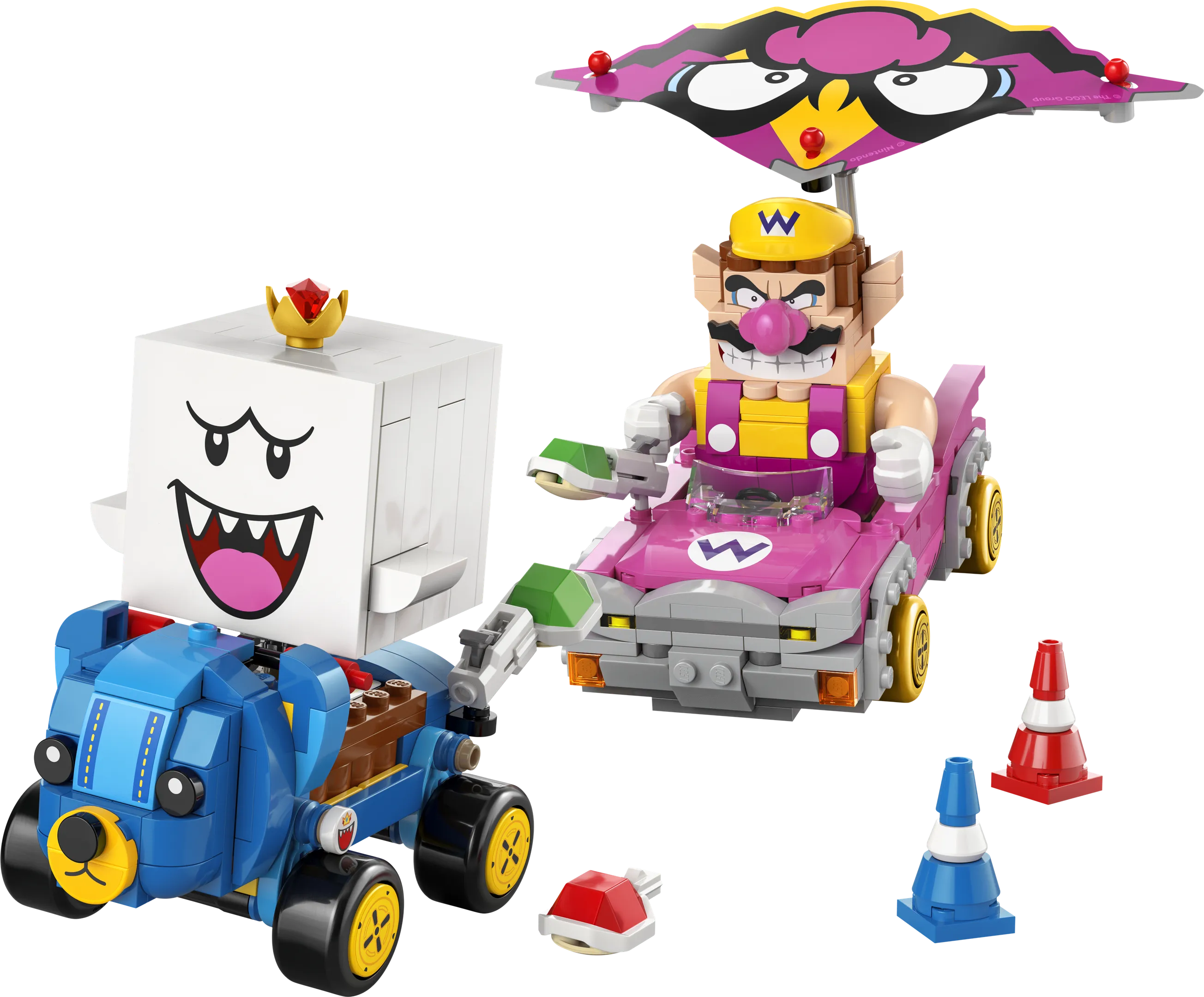 LEGO 72038-1 Mario Kart – Wario & King Boo
