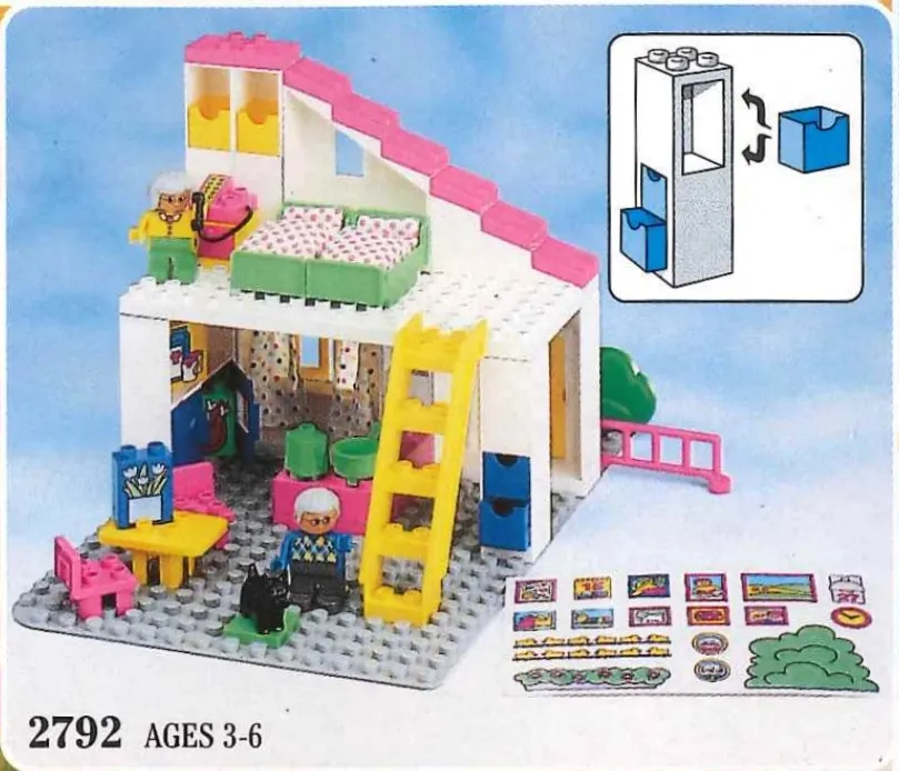 LEGO 2792-1 Grandma's House