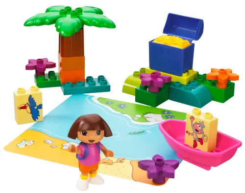 LEGO 7330-1 Dora's Treasure Island