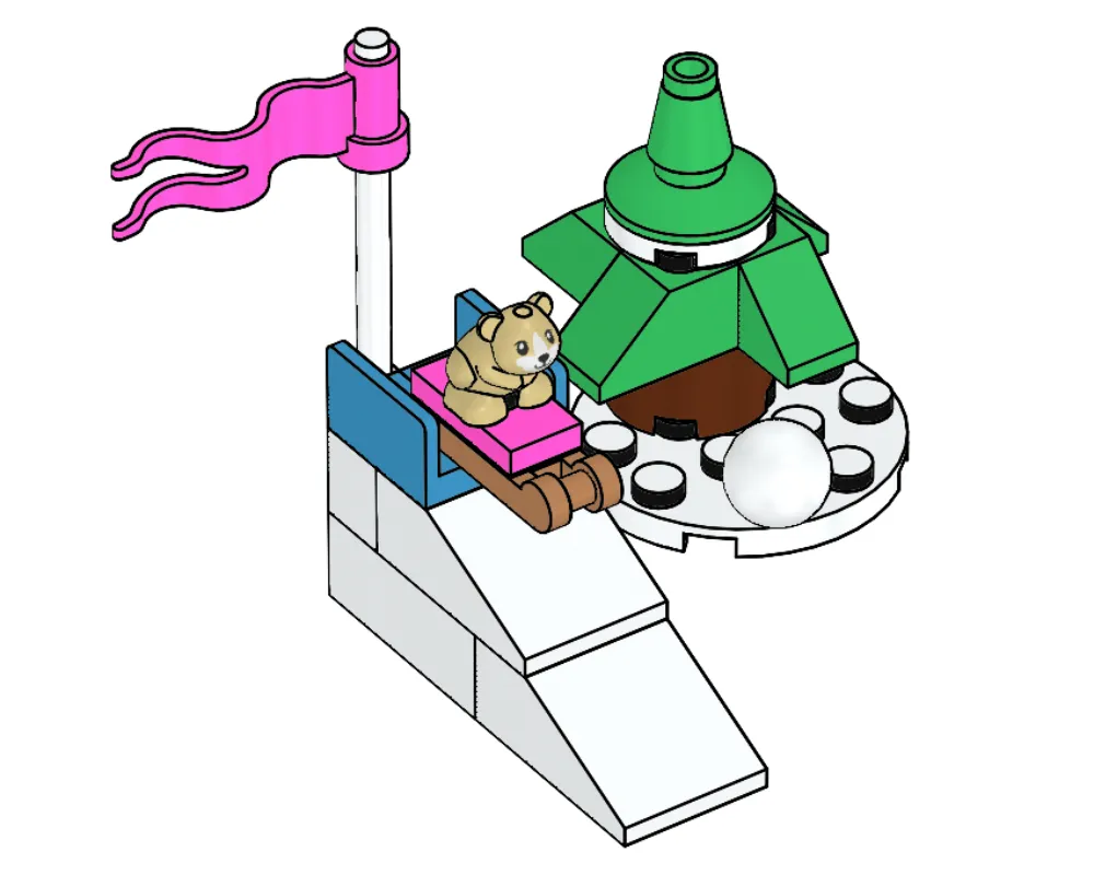 LEGO 562012-1 Hamster Sled