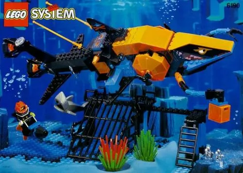 LEGO 6190-1 Shark's Crystal Cave