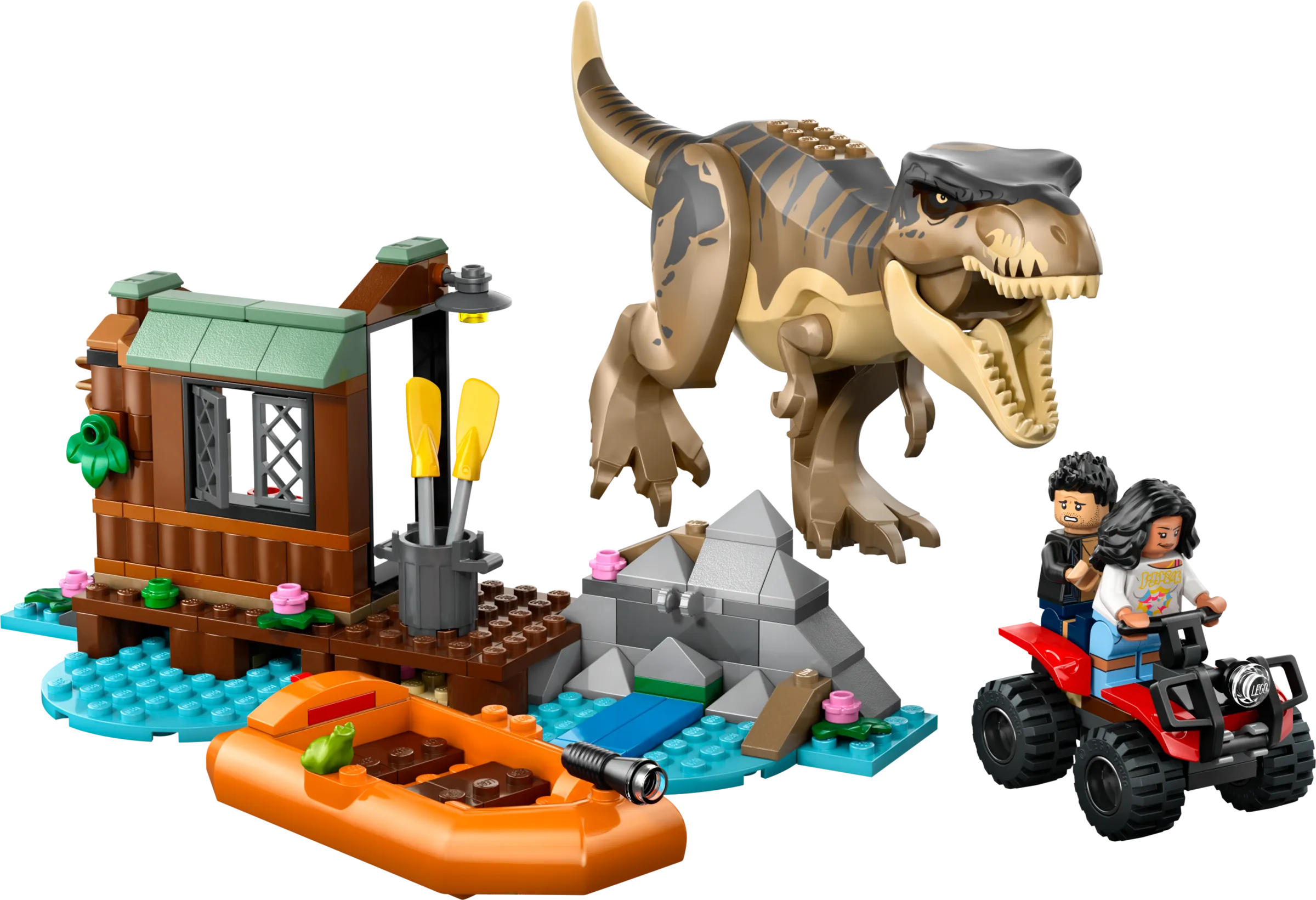 LEGO 76975-1 T. rex River Escape