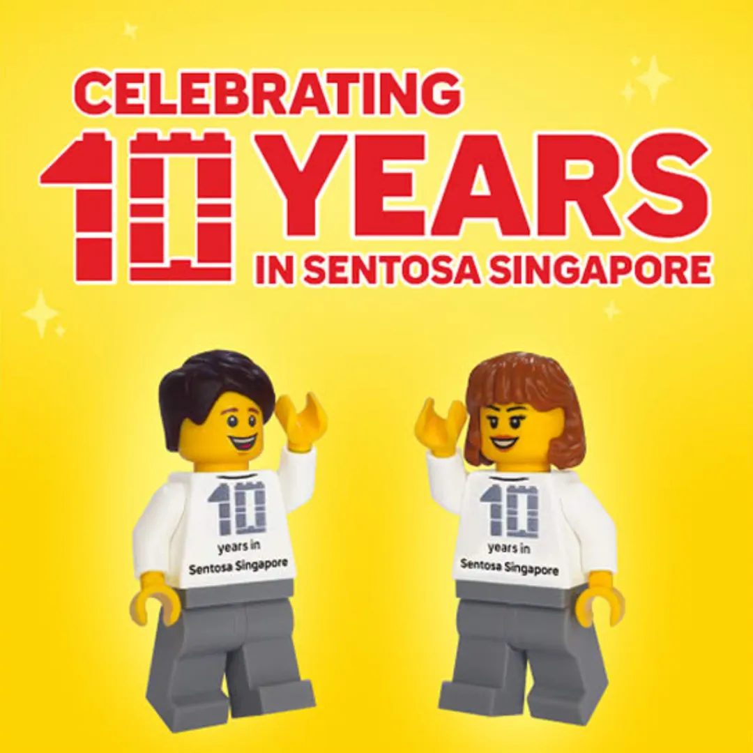 LEGO SENTOSA-1 Celebrating 10 Years at Sentosa Singapore