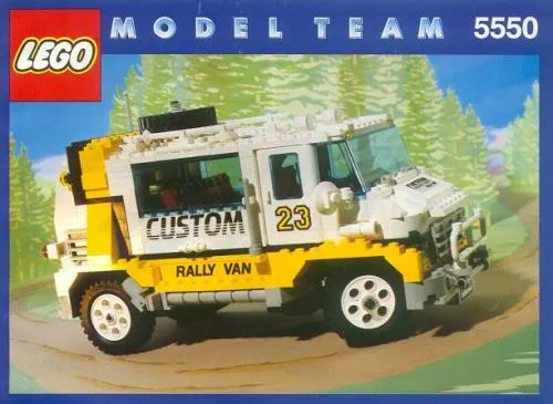 LEGO 5550-1 Custom Rally Van
