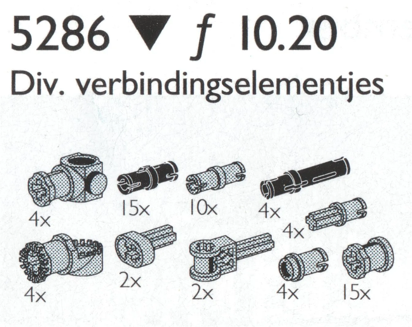 LEGO 5286-1 Toggle Joints & Connectors