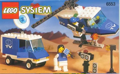 LEGO 6553-1 Crisis News Crew