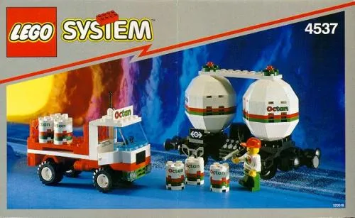 LEGO 4537-1 Octan Twin Tank Rail Tanker